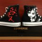 Design Naruto Shippuuden Gaara Hand Painted Shoes Anime High Top Converse All Star