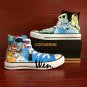 Custom Design Totoro Princess Mononoke Anime Hand Painted Canvas Shoes Unisex Converse