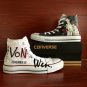 Anime Shoes Zankyou No Terror Design Hand Painted Canvas Sneakers Unisex Converse