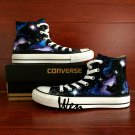 Galaxy Nebular Space Stars Original Design Hand Painted Shoes Unisex High Top Converse