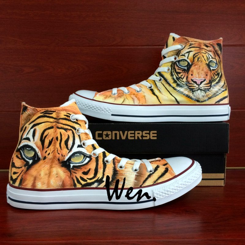 tiger converse shoes
