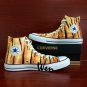 Design Hand Painted Shoes Original Animal Tiger Converse All Star Men Women's Canvas Sneakers