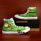 My Neighbor Totoro Hand Painted Shoes Design Anime Converse All Star Canvas Sneakers