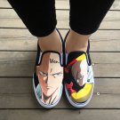 Wen Anime Shoes Hand Painted Slip On Design One Punch Man Men Women Canvas Sneakers