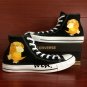Design Psyduck Anime Pokemon Converse All Star Hand Painted Shoes Unisex Canvas Sneakers