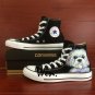 Custom Design Pet Dog Hand Painted Shoes Unisex Converse All Star High Top Canvas Sneakers