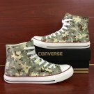 Design Custom Special Forces Camouflage High Top Converse Shoes Hand Painted Canvas Sneakers