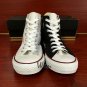 Unisex Canvas Sneakers Design Anime Bleach Hand Painted Shoes High Top Converse All Star