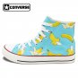 Original Design Fruit Bananas Converse All Star Shoes Unisex Hand Painted Canvas Sneakers