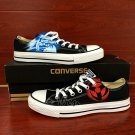 Custom Design Hand Painted Low Top Shoes Anime Naruto Converse Canvas Sneakers