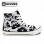 Original Converse Chuck Taylor Shoes Hand Painted Skulls Men Women Canvas Sneakers