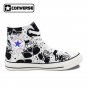 Original Converse Chuck Taylor Shoes Hand Painted Skulls Men Women Canvas Sneakers
