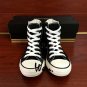 Hand Painted Shoes Ballet Dancer Sneakers Canvas Converse All Star Black Classic Fashion Shoes