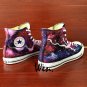 Galaxy Shoes Hand Painted Nebula Space Sneakers Men Women Canvas Converse All Star High Tops