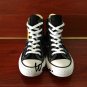 Anime Converse Hand Painted Shoes Pokemon Ash Pikachu Sneakers for Men Women High Top All Star