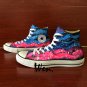 Original Canvas Shoes Colorful Galaxy Hand Painted Converse Sneakers High Top All Star