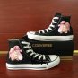 Pokemon Hand Painted Shoes Anime Lickitung Converse All Star Unisex Canvas Sneakers