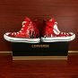 Hand Painted Shoes Gifts Merry Christmas Design Converse All Star Canvas Sneakers