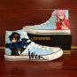 Personalized Hand Painted Canvas Shoes Men Women Anime Guilty Crown Converse All Star Sneakers