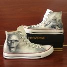 Original Design Skull Shoes Hand Painted Converse Men Women High Top Canvas Sneakers