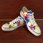 Original Design Hand Painted Shoes Puzzle Painting Converse Canvas Sneakers