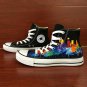 Houston Skyline Converse Shoes Custom Design Hand Painted Sneakers Men Women Chuck Taylor