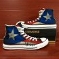 Puerto Rico Flag Converse Chuck Taylor Hand Painted Shoes Canvas Sneakers Personalized Gifts