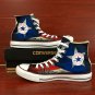 Puerto Rico Flag Converse Chuck Taylor Hand Painted Shoes Canvas Sneakers Personalized Gifts