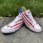 Puerto Rico Flag Low Top Converse Shoes Hand Painted Shoes Unique Canvas Sneakers Gifts