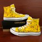 Men Women Pikachu Pokemon Converse All Star Shoes Custom Hand Painted Canvas Sneakers Unique Gifts