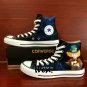 Converse Hand Painted Shoes Design Alice in Wonderland Cheshire Cat Canvas Sneakers Chuck Taylor