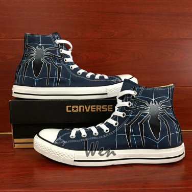 Spider Custom Converse Shoes