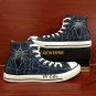 Custom Design Converse Chuck Taylor Shoes Spider Hand Painted Men Women Canvas Sneakers