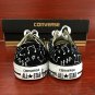 Original Design Hand Painted Canvas Shoes Music Notes Black Low Top Converse All Star