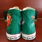 Christmas Theme Shoes Converse Santa Claus Hand Painted Canvas Sneakers Unique Gifts Men Women