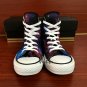 Custom Converse Shoes Tardis Doctor Who Purple Galaxy Hand Painted Canvas Sneakers Gifts