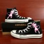 Black Converse All Star Shoes Pokemon Mew Hand Painted Shoes Personalized Canvas Sneakers