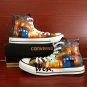 Unique Sneakers Converse All Star Men Women Farewell To Anger Tardis Hand Painted Canvas Shoes