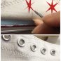 Original Converse All Star Chicago Flag Custom Design Hand Painted Canvas Shoes for Man Woman