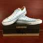 Original Converse All Star Chicago Flag Custom Design Hand Painted Canvas Shoes for Man Woman