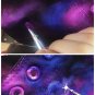 Original Design Converse Shoes Galaxy Space Stars Unisex Hand Painted Canvas Sneakers