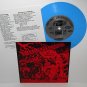 The LETTERBOMBS harmless records 7" BLUE VINYL Record