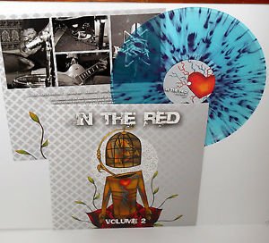 IN THE RED volume 2 Lp AQUA VINYL w/ Purple splatter Record , mike hale Gunmoll
