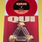 QUI today gestation 7" Record RED Vinyl Jesus Lizard