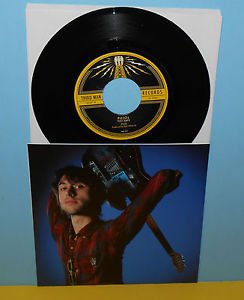 PUJOL black rabbit Produced by JACK WHITE 7" Record Vinyl RSD 2010 stripes