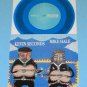 KEVIN SECONDS / MIKE HALE splt 7" Record BLUE Vinyl gunmoll in the red 7 seconds