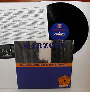 WARZONE old school Lp Record Youth of Today Cause For Alarm Urban Waste covers