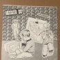 VHS OR BETA melting , new day rising HUSKER DU cover song 7" Record CLEAR Vinyl