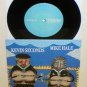 KEVIN SECONDS / MIKE HALE splt 7" Record Blk Vinyl gunmoll in the red 7 seconds