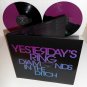 YESTERDAY'S RING diamonds in the ditch Double PINK and Black Vinyl Record LTD ED
